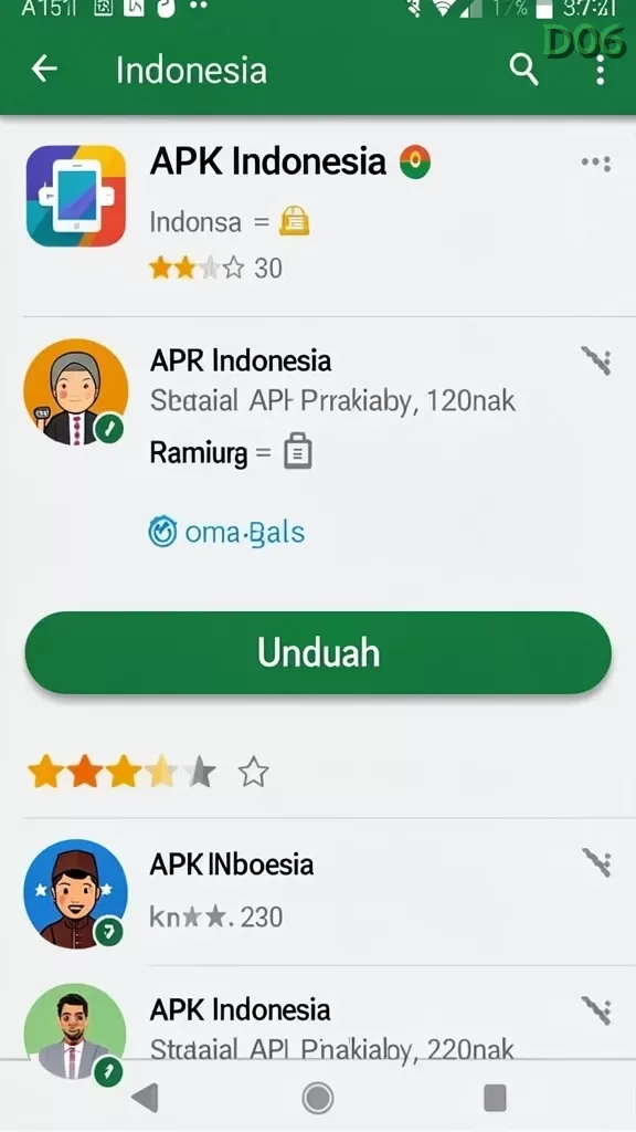 d06 Tangkapan Layar Resmi APK